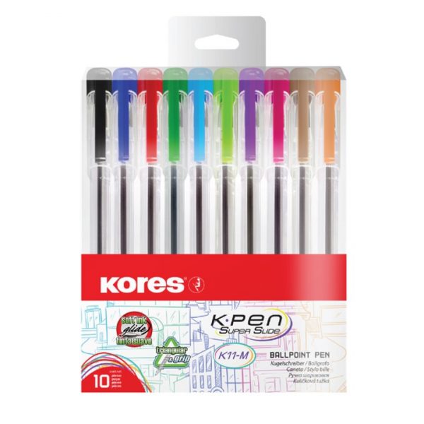 kores k pen super slide k1-m 37150P 10pzs