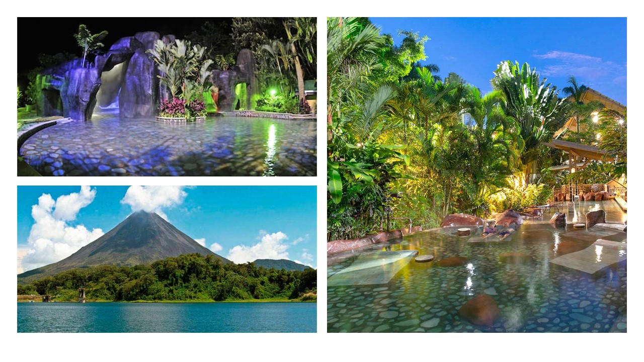 Volcán Arenal y Baldi Hot Springs