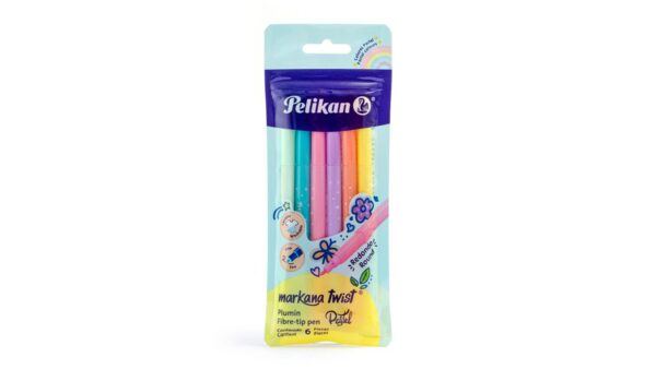 Marcadores Pelikan Pastel 6unds