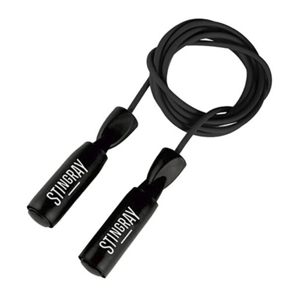 Stingray cuerda para saltar con peso negro SFcuerda-peso