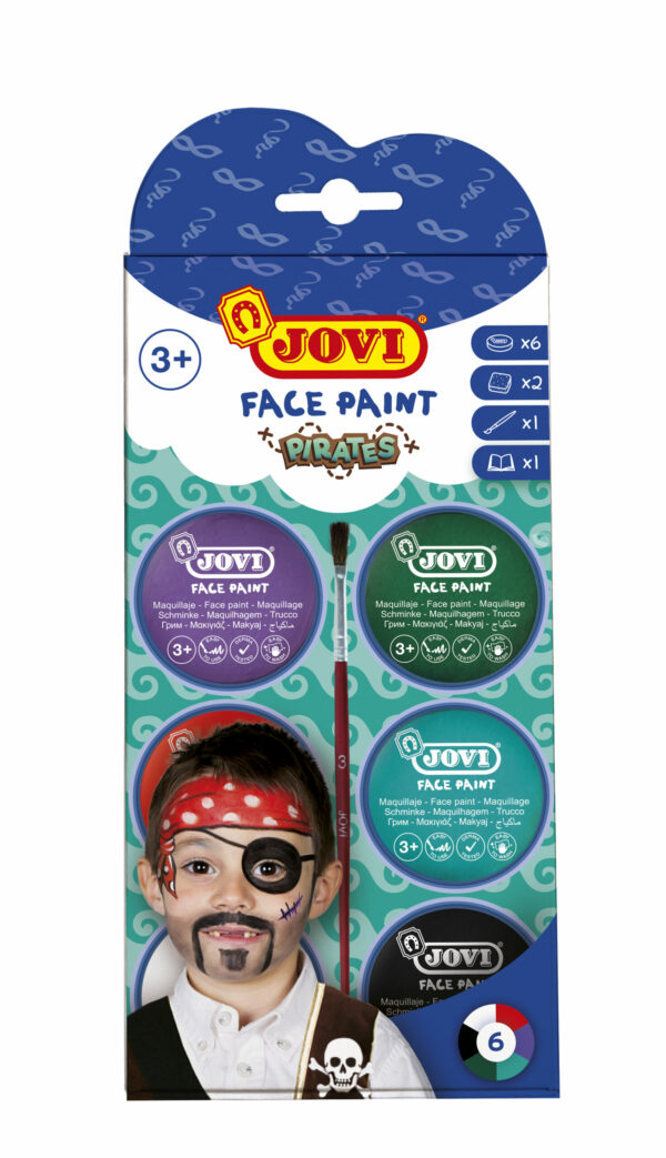 Pintura Facial Piratas / JOVI