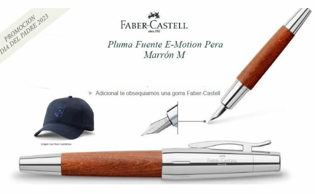 PLUMA FUENTE FC E-MOTION PERA MARRON