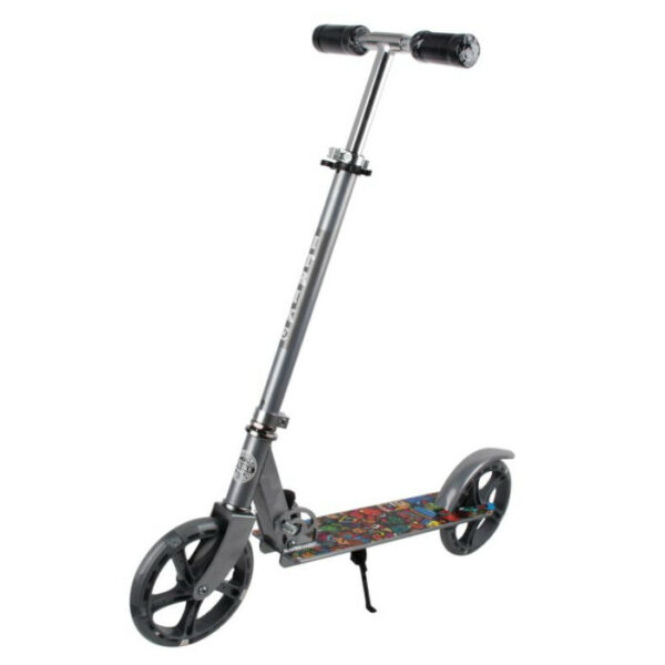 Scooter de Aluminio en Color Blanco,Plateado y Negro 3a+ Máx100Kg
