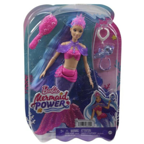 Barbie Dreamopia Muñeca Malibu Sirena 3a+