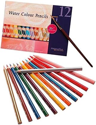 Lápiz Acuarelable 12 Unidades Mercurius