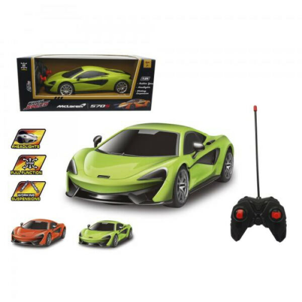 Carro R/C Mclarene 570S 1:24 5a+