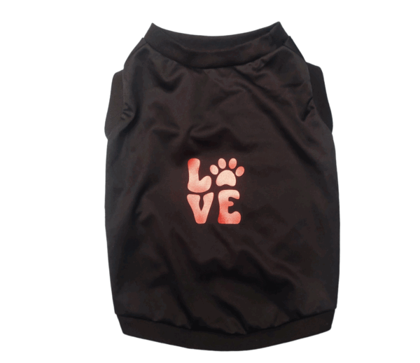 Camiseta sin mangas love