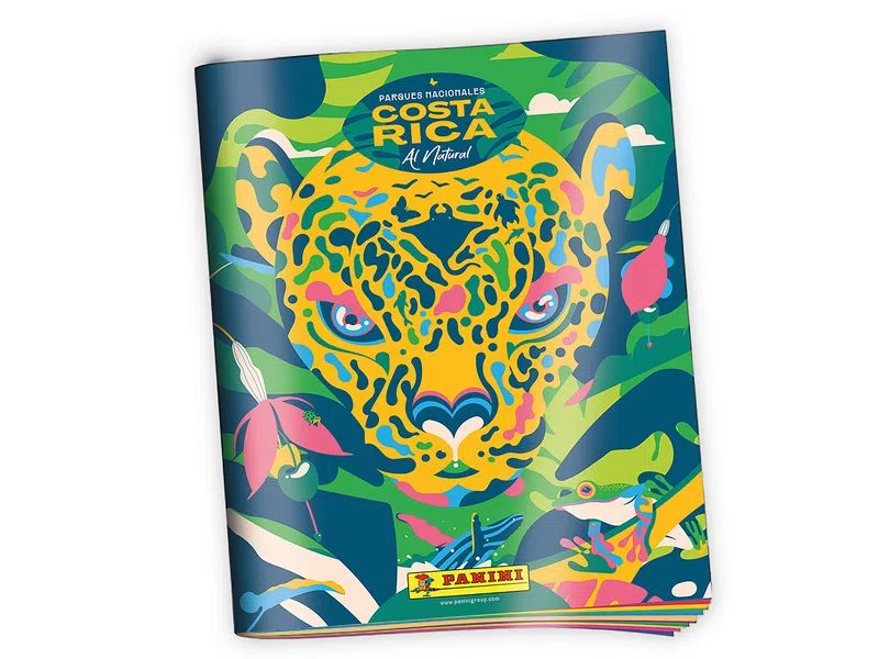 Álbum Panini Parques Nacionales Costa Rica Al Natural Pasta suave