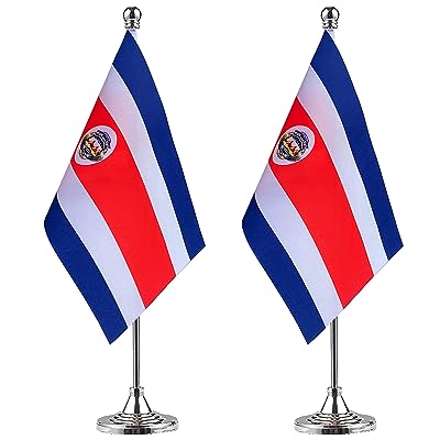 Bandera de Costa Rica con base