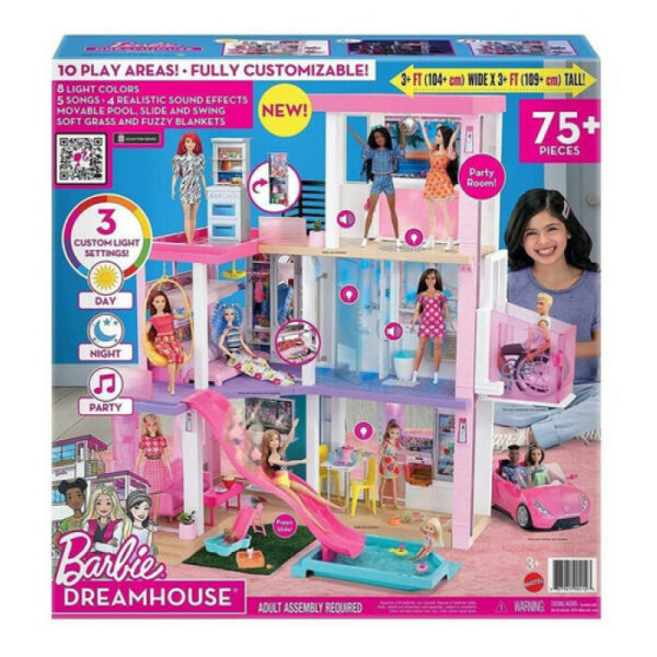 Barbie Casa de los Sueños 360° 75pzs+ 3a+