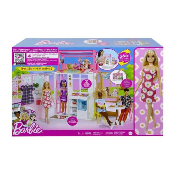 Barbie Casa Amueblada 4 Habitaciones 360° 3a+