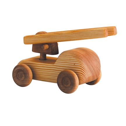 Camion De Bombreros Madera