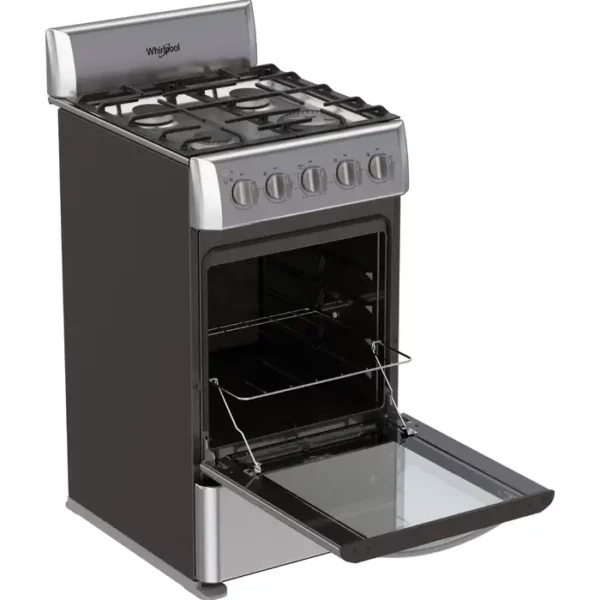 COCINA A GAS WHIRLPOOL 20 PULGADAS LWWR5000S 4 QUEMADORES - Image 2