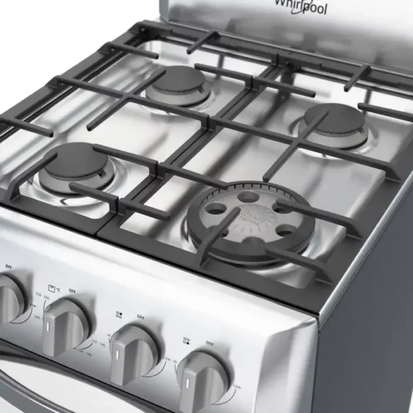 COCINA A GAS WHIRLPOOL 20 PULGADAS LWWR5000S 4 QUEMADORES - Image 3