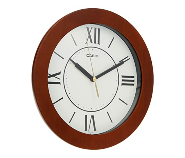 Reloj de pared Casio IQ-126-5BDF - Marrón
