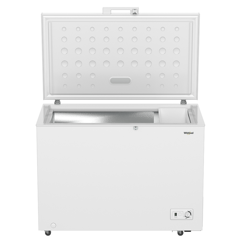 Congelador Whirlpool Horizontal de 302 litros Dual cooling Blanco