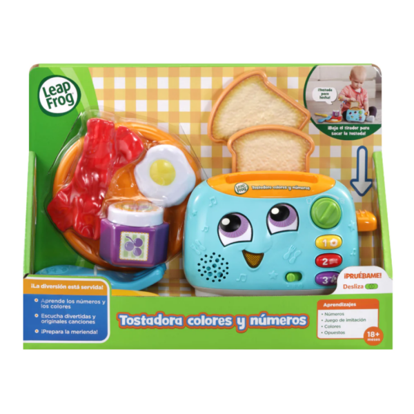 LEAPFROG – TOSTADORA COLORES & NÚMEROS