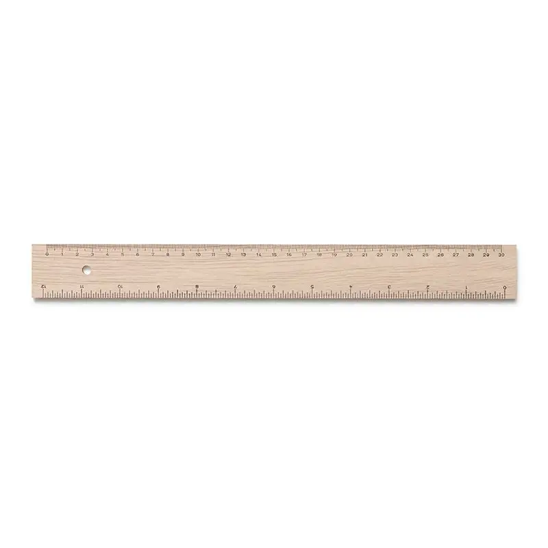 Regla de Madera cm/pulgada de Bosques Sostenibles