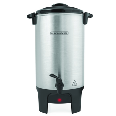 Percoladora 40 tazas aluminio Black + Decker  CMU4010