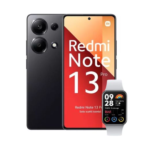 Combo Celular Xiaomi Redmi Note 13 Pro 512GB 12GB-RAM + SmartWatch Xiaomi Band 8 Pro 46mm