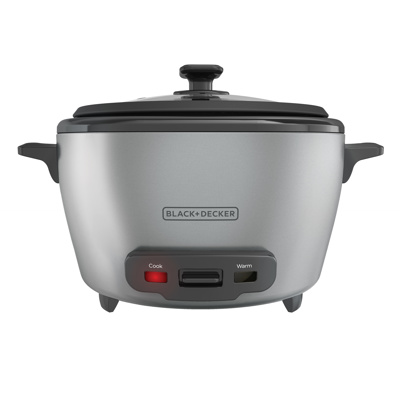 Olla arrocera 20 tz cocidas gris Black + Decker RC5200M