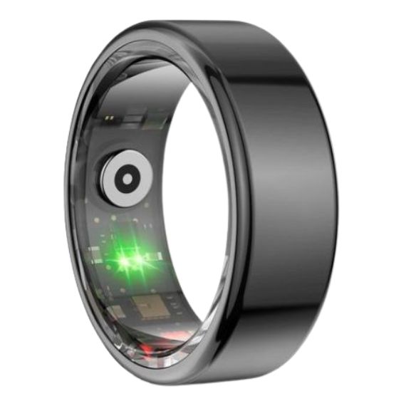 Anillo Inteligente Uni Q-Ring Titan Inalámbrico 2.7mm Negro R02