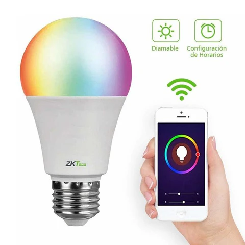 BOMBILLO SMART WIFI ZKTECO