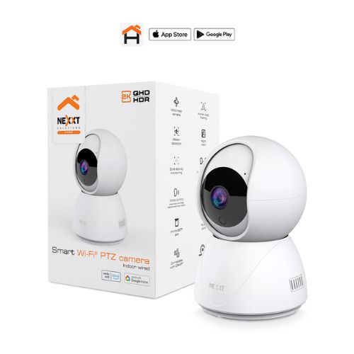 Cámara de Seguridad Inteligente Nexxt PTZ 2K RJ45 Wi-Fi AST