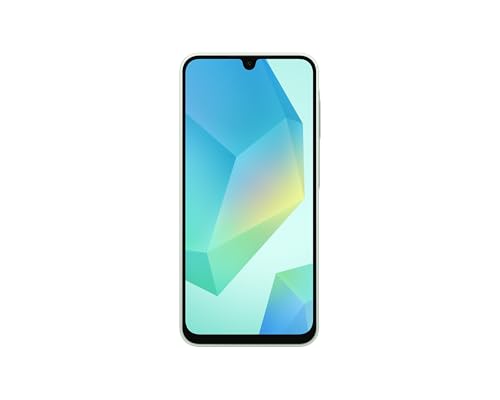 SAMSUNG Galaxy A16 4G (SM-A165M/DS), 128GB 6GB RAM, Dual SIM, GSM desbloqueado de fábrica, versión internacional (paquete de adaptador de corriente de 25W) - (verde claro)
