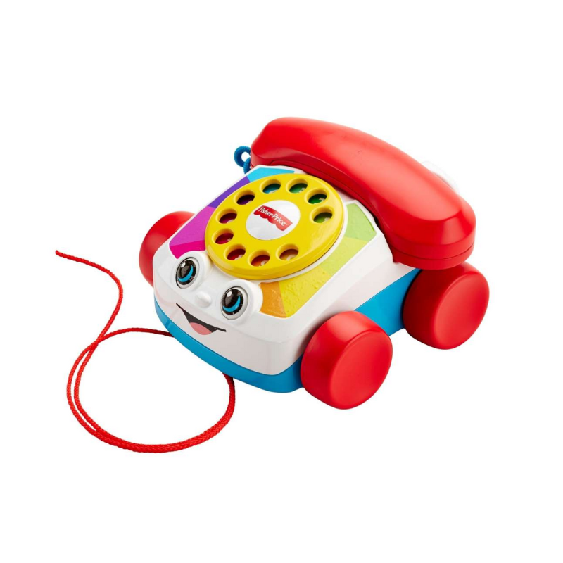 FISHER PRICE – Teléfono para Bebés + Dial Giratorio con Sonidos