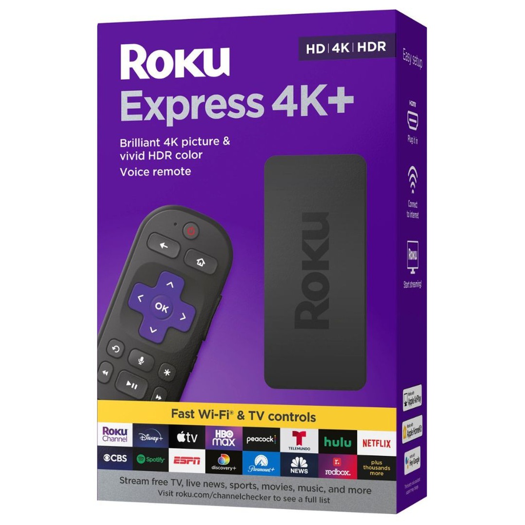 Dispositivo Streaming Roku Express 4K+ 3941R2 AST