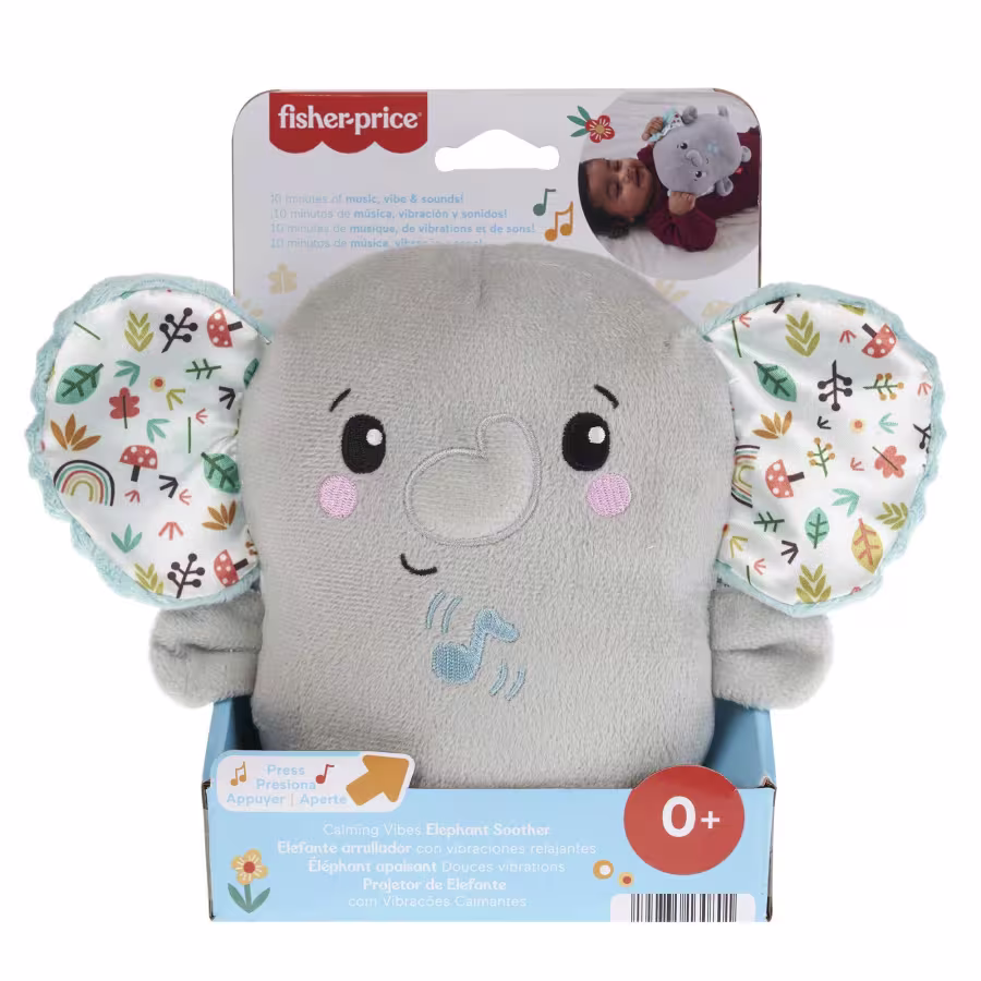 FISHER PRICE – Elefante Arrullador Vibraciones Relajantes