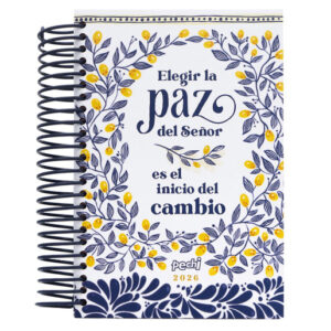 AGENDA 2026 PECHI ESPIRAL PAZ DEL SEÑOR