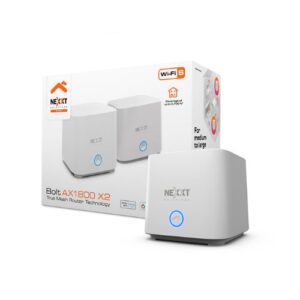 Amplificador de Wi-Fi Nexxt Solutions Bolt AX1800 5GHz/2.4GHz (2-Pack) NCM-X18002PK