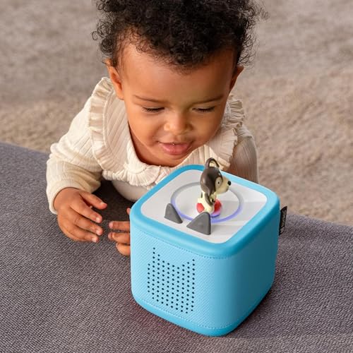 Toniebox 2 - Set de inicio del reproductor de audio para niños de 1+ con Playtime Puppy - Azul cielo