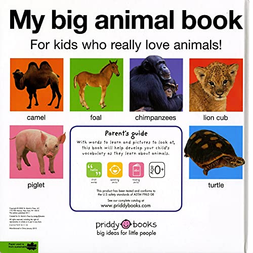 My Big Animal Book (My Big Board Books)