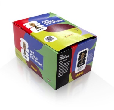 Cubo Panini Copa Mundial FIFA 2026 con 104 Sobres