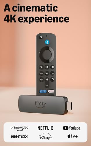 Amazon Fire TV Stick 4K Plus (modelo más reciente), con búsqueda de Fire TV con IA, Wi-Fi 6, streaming de cientos de miles de películas y series, TV en vivo y gratis