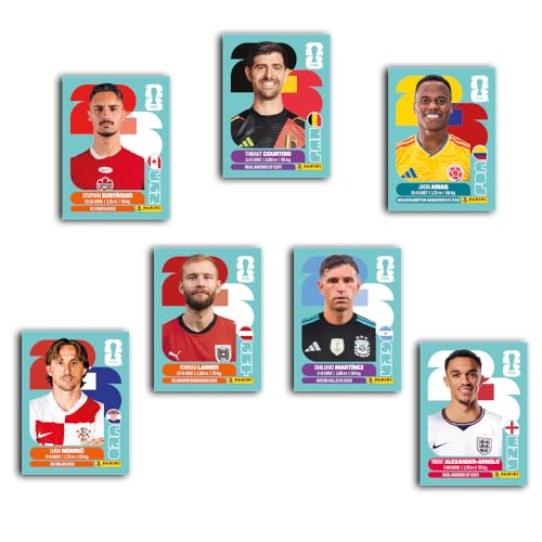 Colección de calcomanías de la Copa Mundial de la FIFA 2026 x100 paquetes