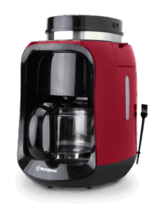 Westinghouse cafetera con moledor café 2 en 1 roja - WKCM256