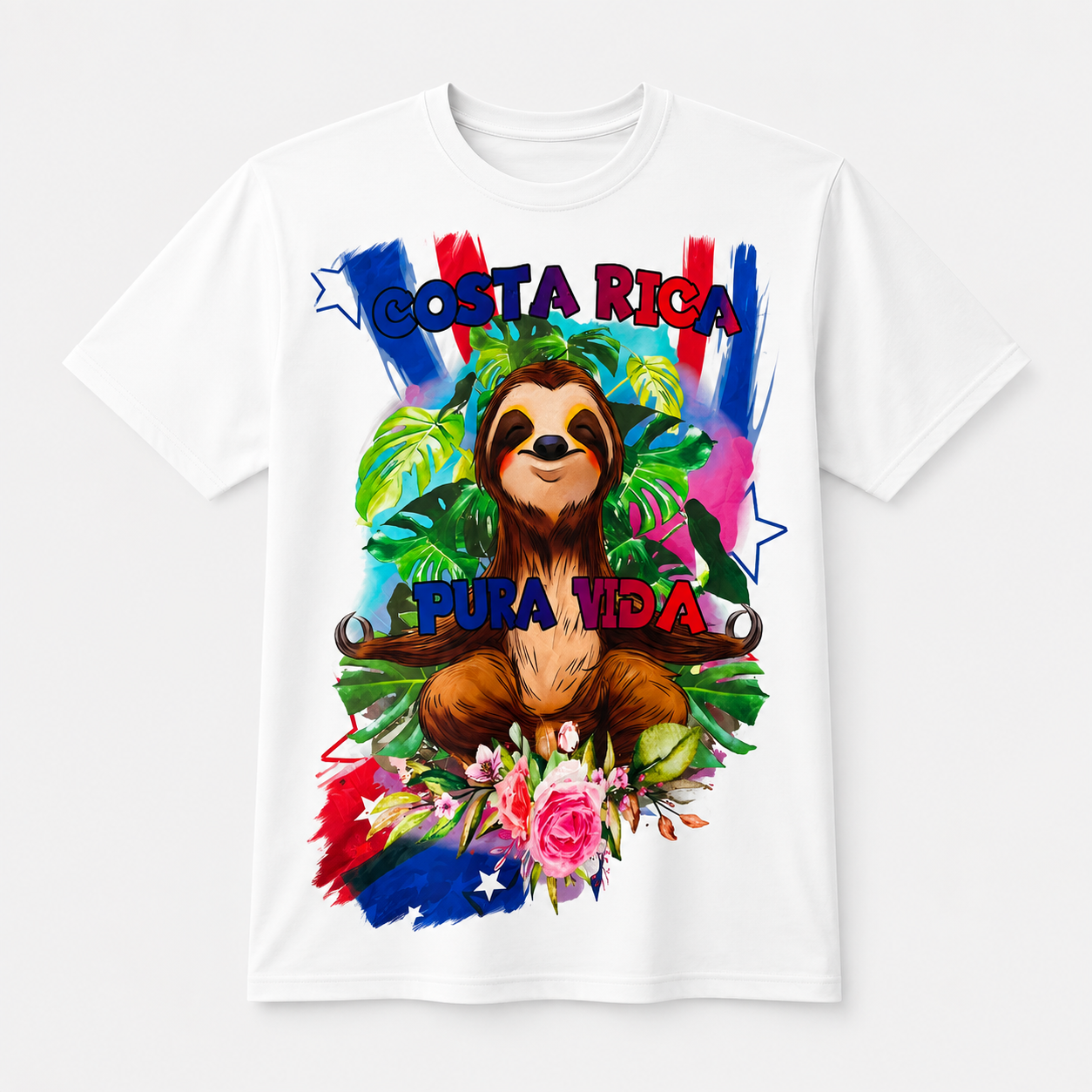 Camisetas blancas con coloridos diseños inspirados en Costa Rica - Image 12