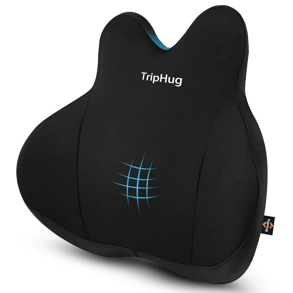 Cojín de apoyo lumbar de espuma viscoelástica TripHug