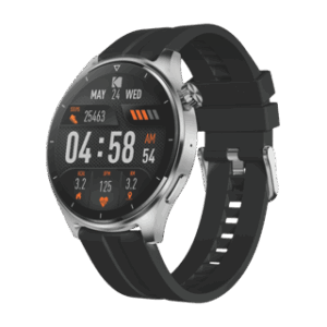 Reloj Inteligente Kodak SW7202 Plateado 1.45" Full Touch HD – Smartwatch Bluetooth